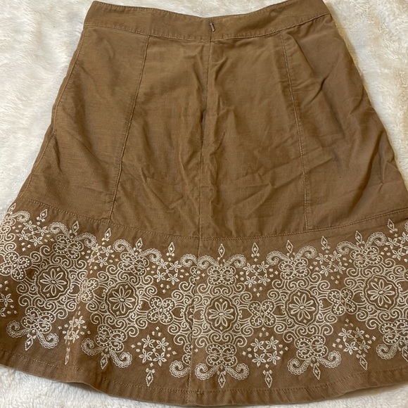 Ann Taylor Brown Skirt - Picture 4 of 6